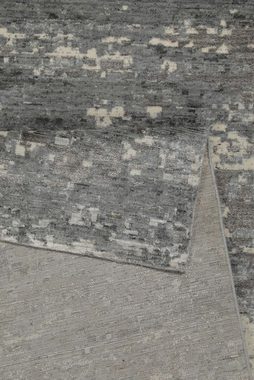 Teppich Brookville, Esprit, Höhe: 6 mm, hochwertiger Wollteppich, dezenter Glanz, Hoch-Tief-Effekt, Vintage