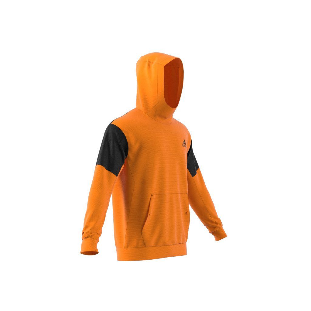 adidas Performance Kapuzenpullover Designed for Gameday Hoodie (Baumwollmix) orange Herren