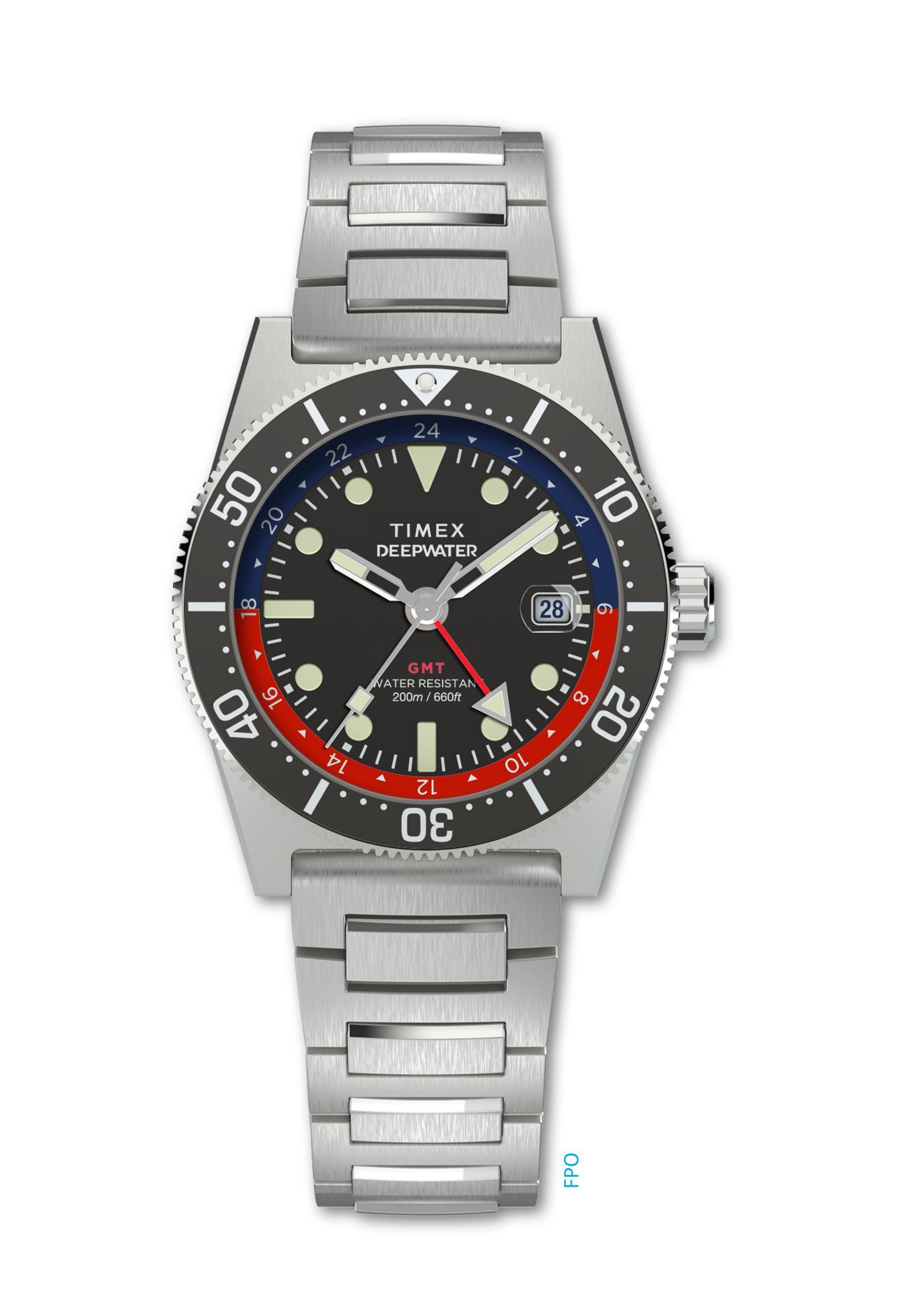 Quarzuhr Deepwater Reef 200 GMT