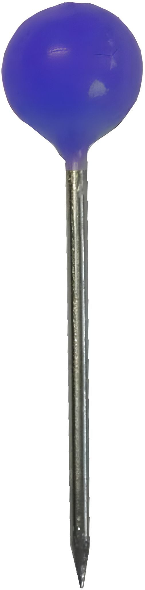 ALCO Moderationskoffer Alco Landkartennadel 16mm Ø5mm kosmosblau 100 Stück
