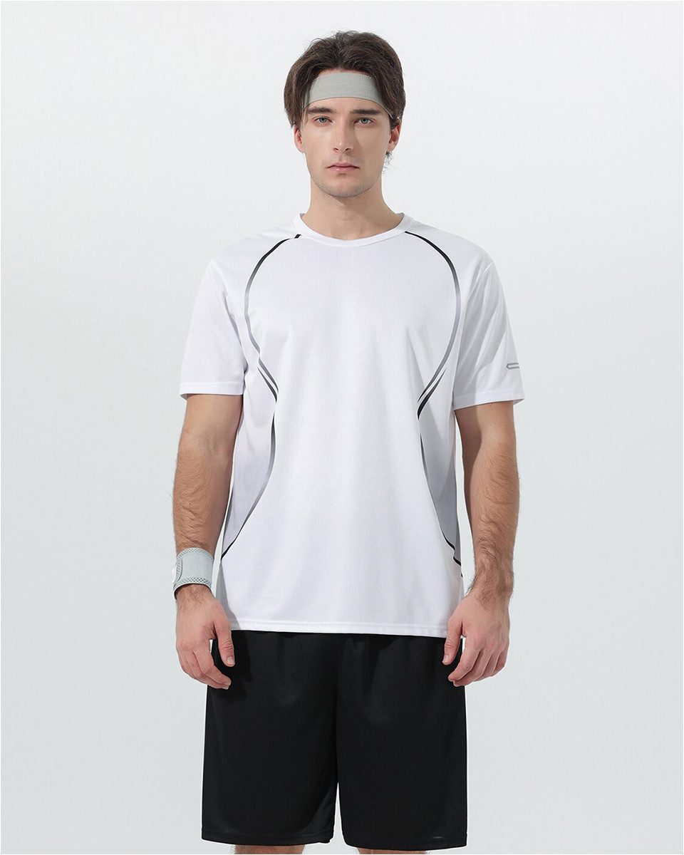 YOUTHUP Sportanzug, Herren Sportanzug mit Farbblock-Design T-Shirt & Shorts günstig online kaufen