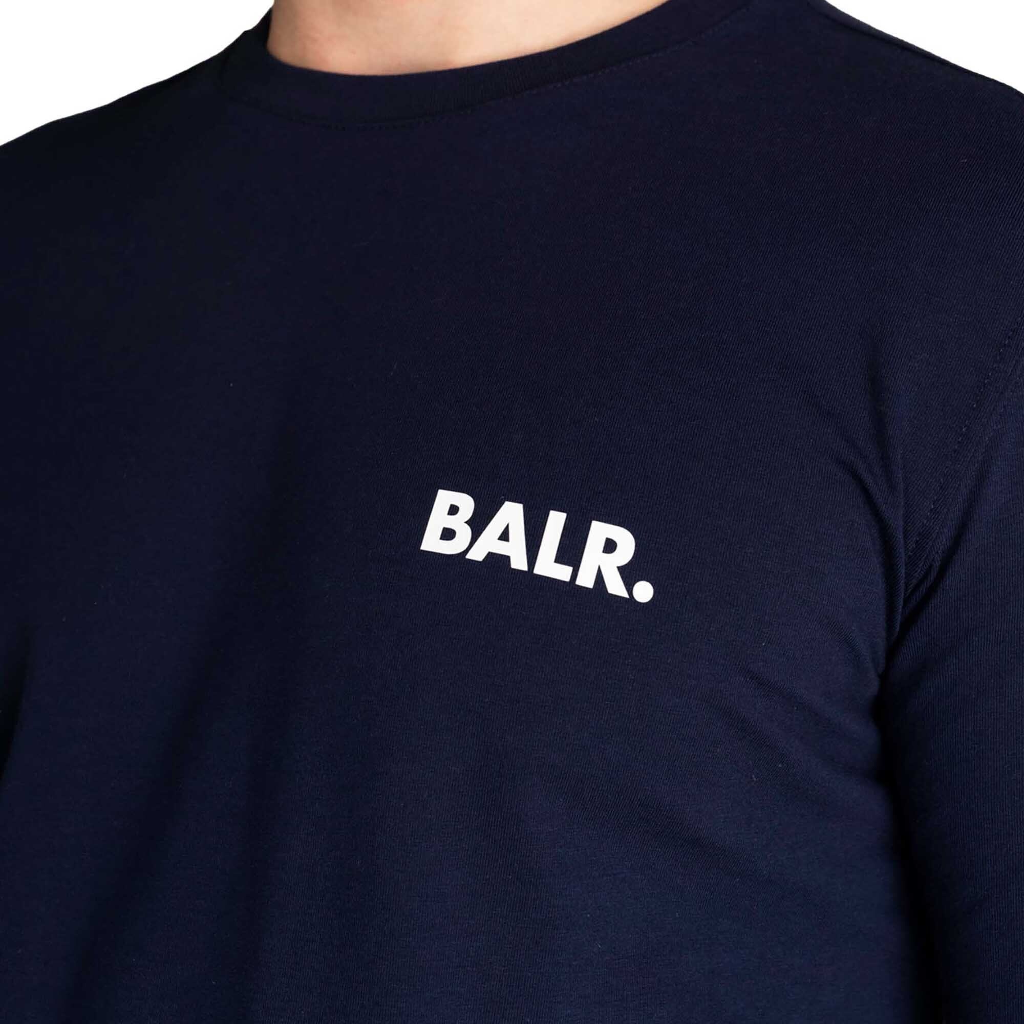 BALR. T-Shirt Herren - Chest Dunkelblau Small Branded T-Shirt Athletic