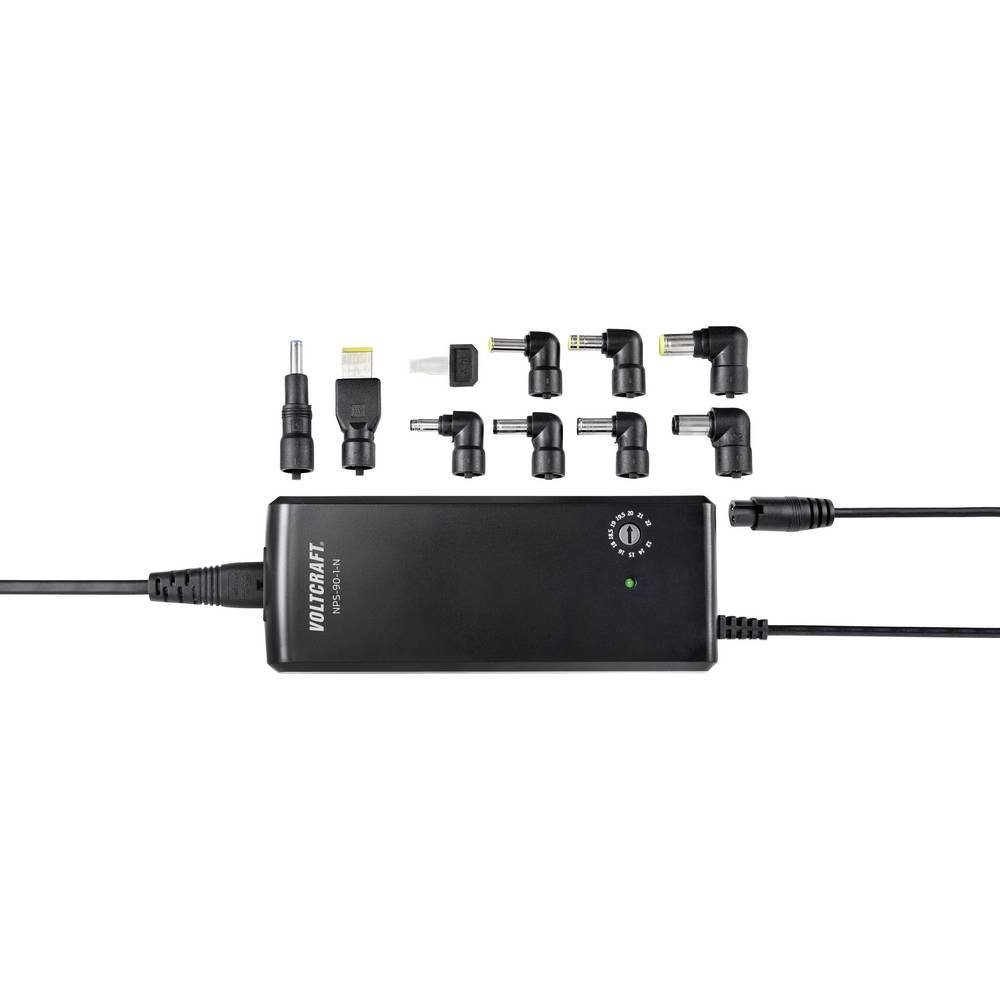 VOLTCRAFT Notebook-Netzteil VC-11332650 Notebook-Netzteil (Ausgangsspannung regelbar)