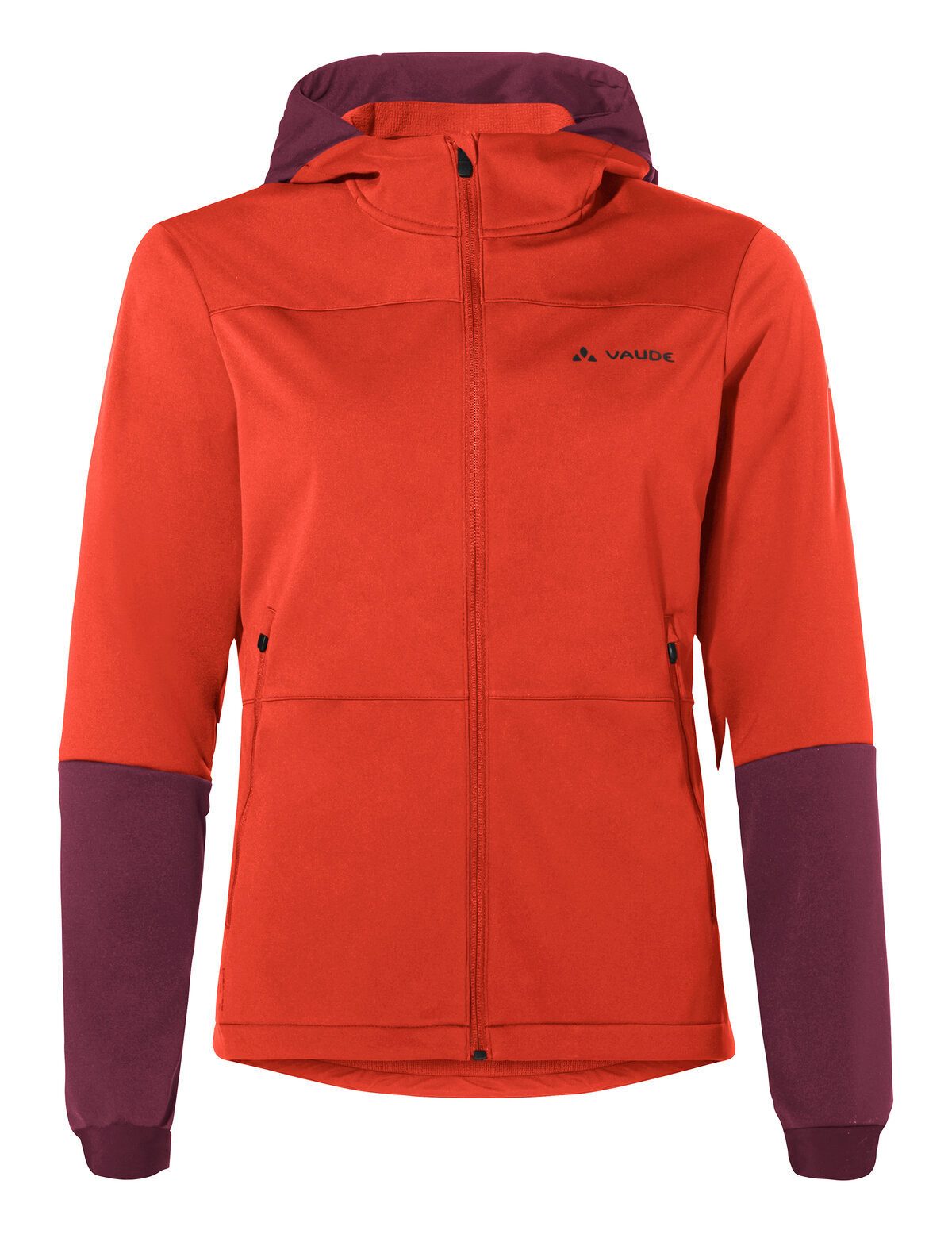VAUDE Outdoorjacke Women's Qimsa Hooded Softshell Jacket (1-St) atmungsaktive und kuschelige Softshell Jacke