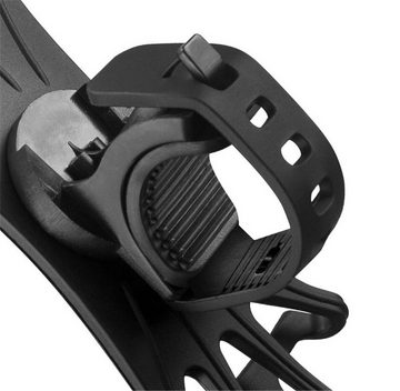 Olotos Handyhalterung Fahrrad Halterung Smartphone Handy Halter Motorrad Handy-Halterung, (Universal Motorrad Lenker Halterung Silikon 360° Drehung)