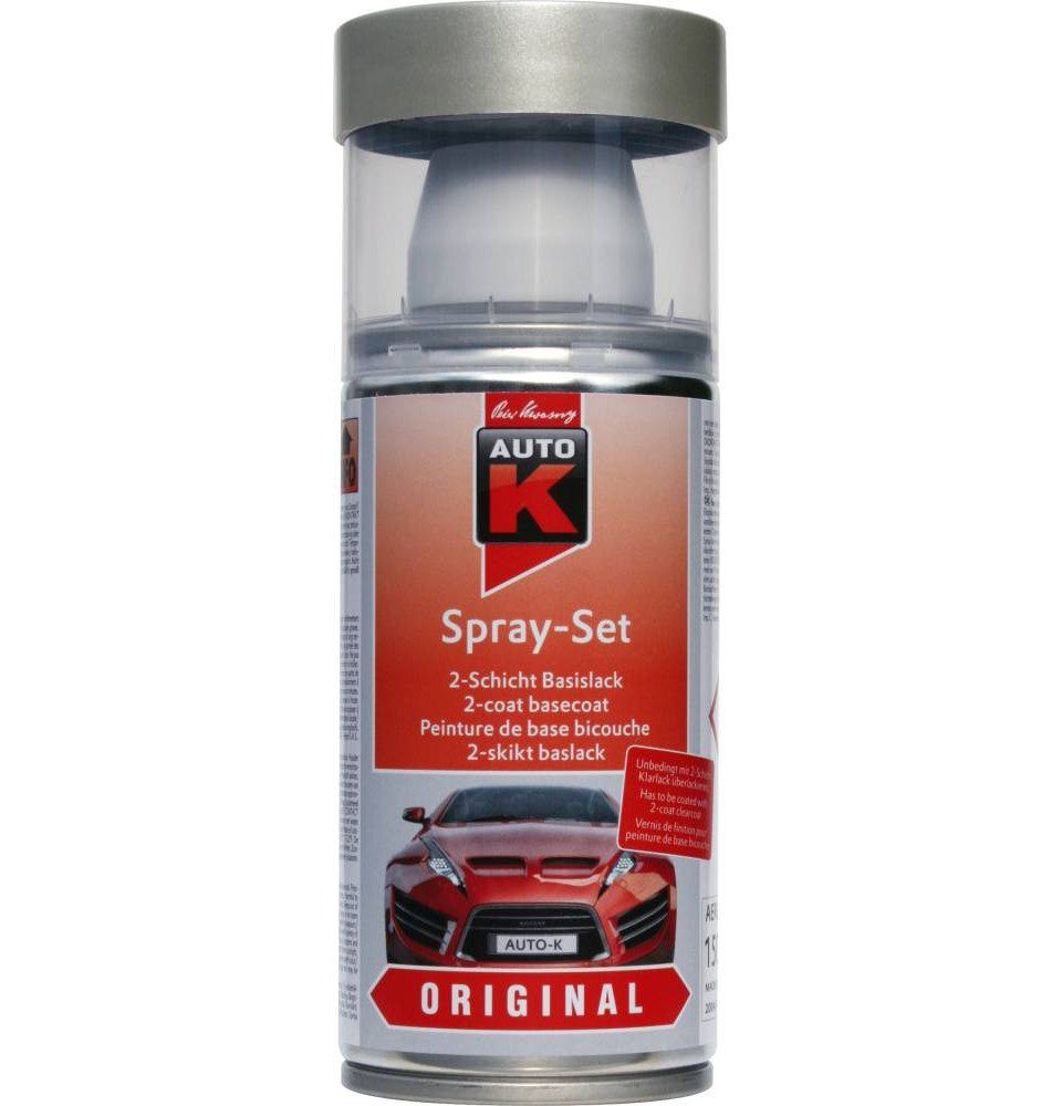 Auto-K Audi satinsilber VW Auto-K LB7Z Sprühlack 150ml Spray-Set