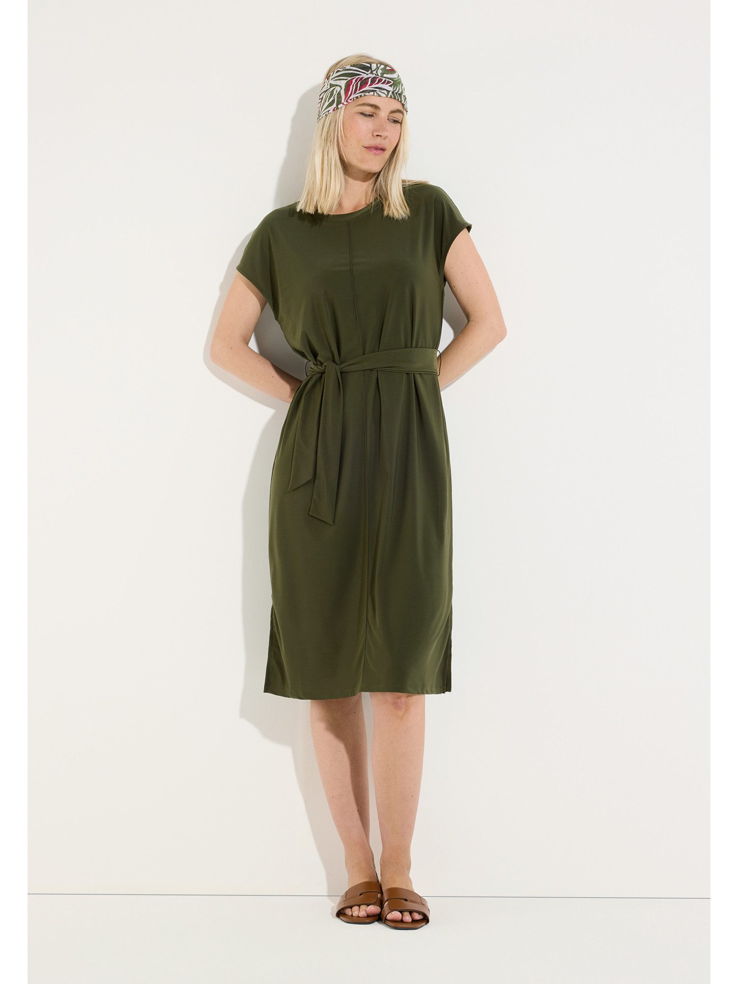 MORE&MORE Jerseykleid unkompliziertes, feminines Jerseykleid