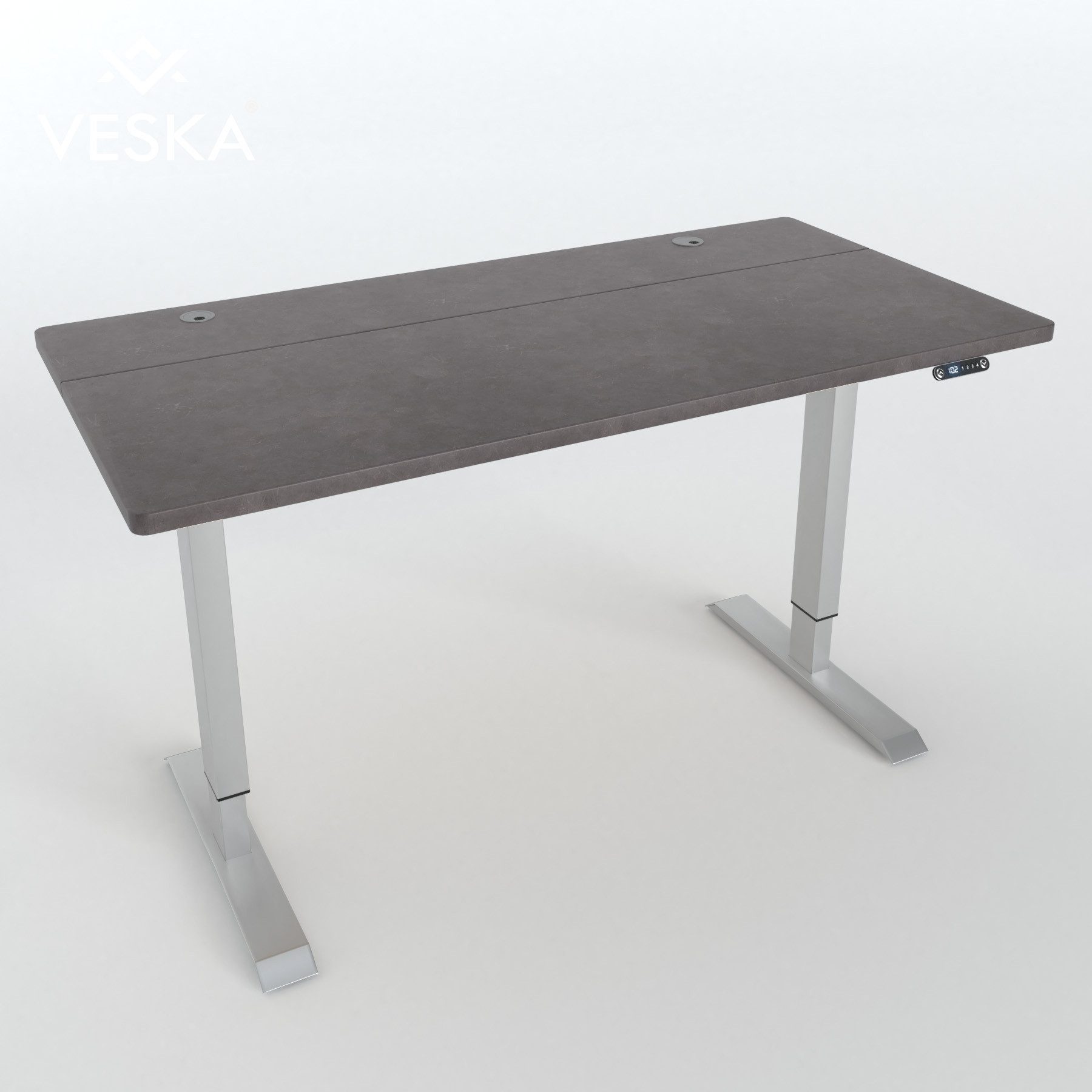 VESKA Schreibtisch Höhenverstellbar 140 x 70 günstig online kaufen