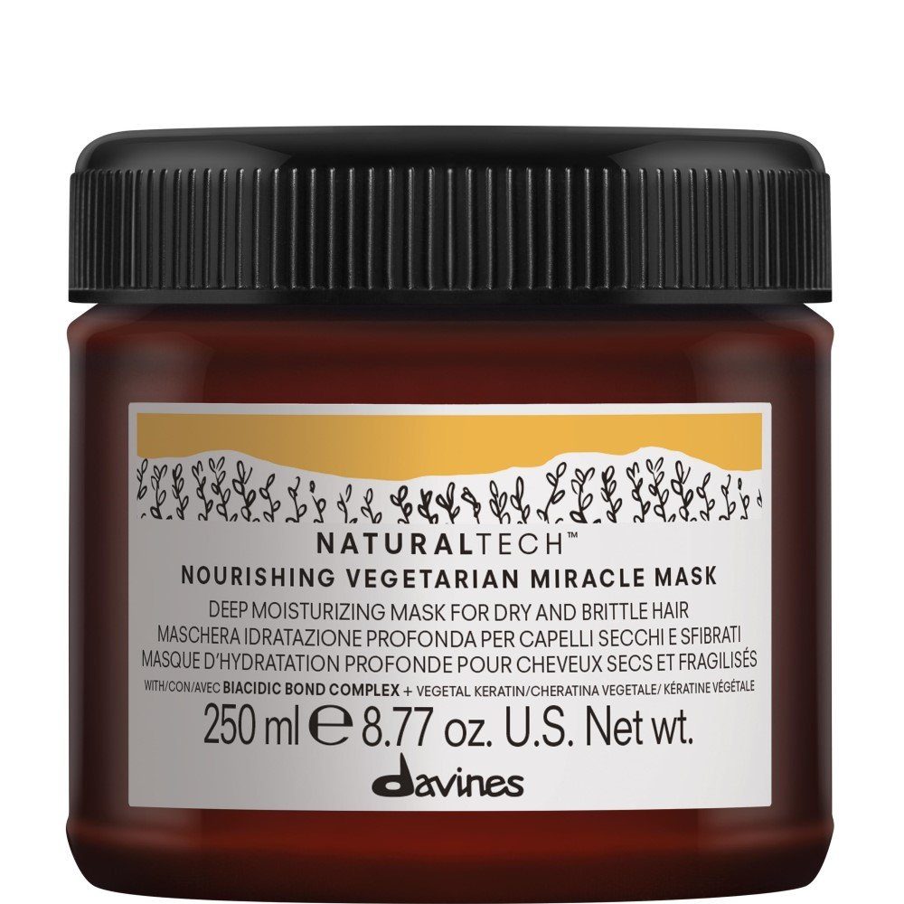 Davines Haarmaske Vegetarian Mask Naturaltech Nourishing 250 Davines Miracle ml