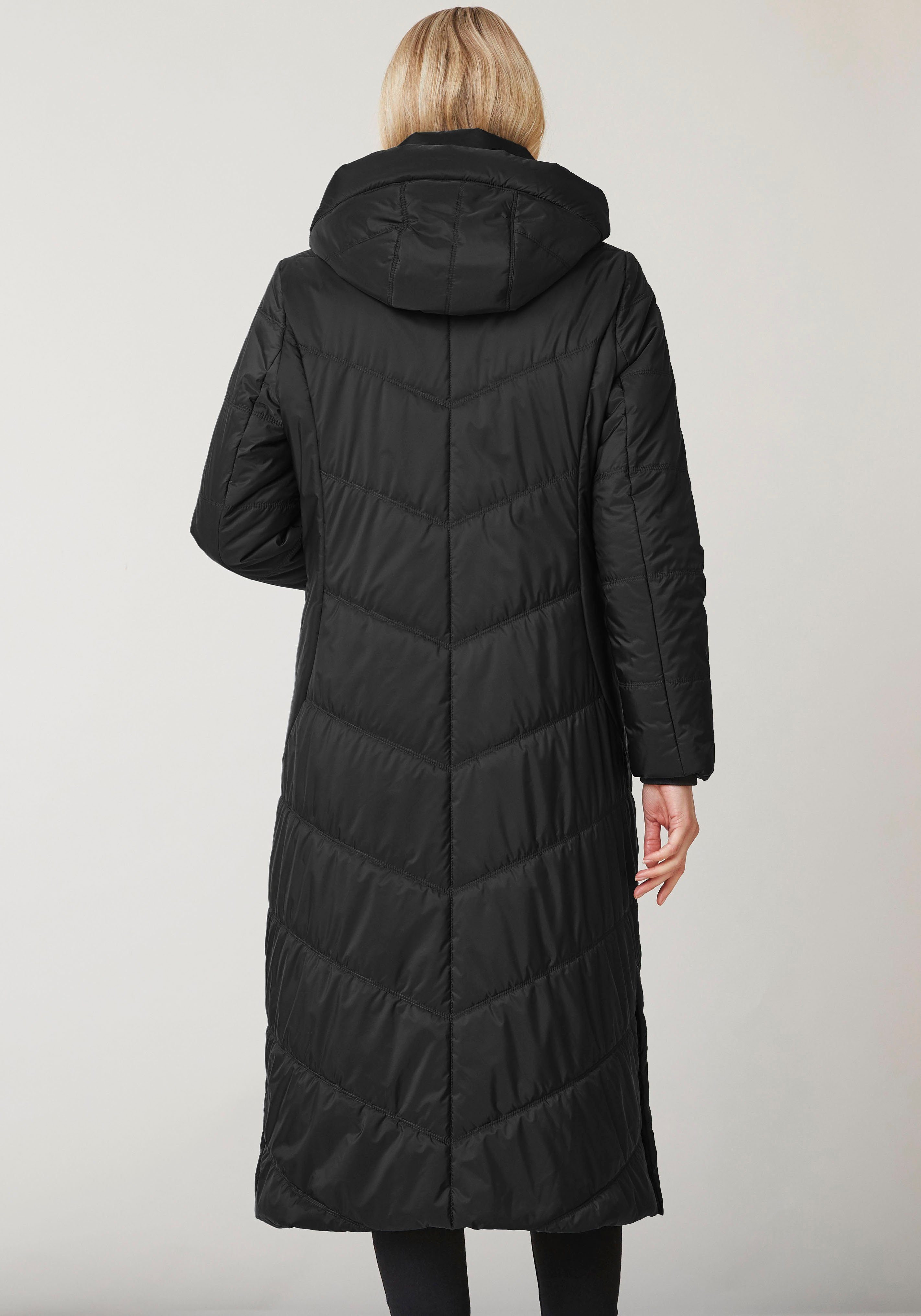 Ina black Winterjacke Junge Danmark seitlichen Reißverschlusstaschen mit