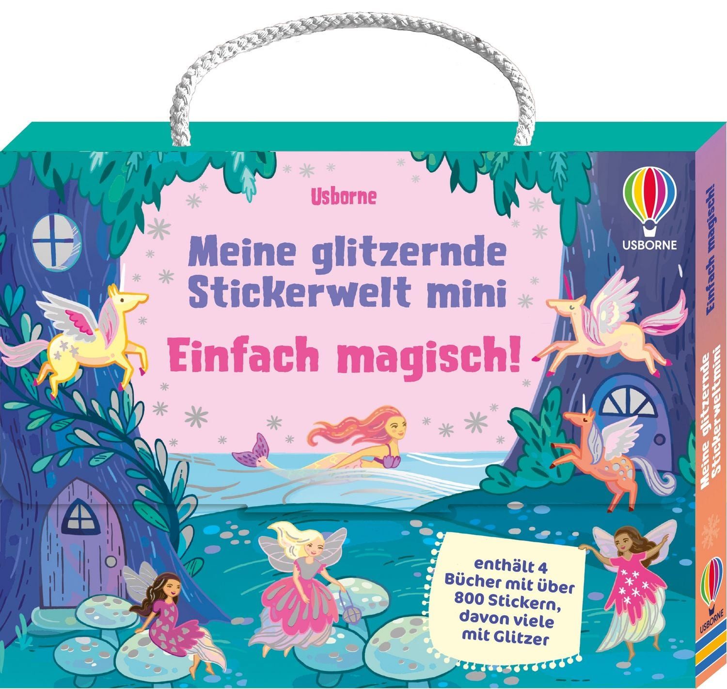 Meine glitzernde Stickerwelt – mini: Einfach magisch! / diverse