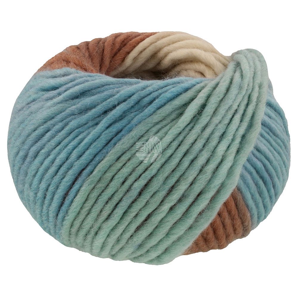 LANA GROSSA FELTRO ARCO Häkelwolle, 50 m (Strickgarn zum Filzen mit Farbverlauf), 50 g