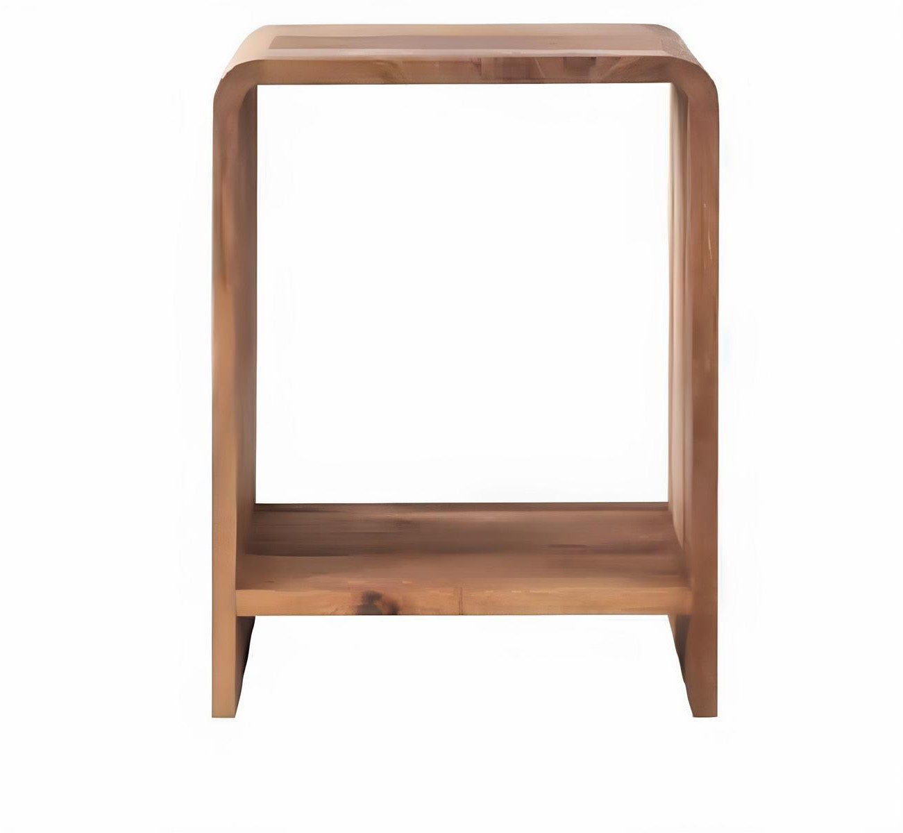 Xlmoebel Couchtisch Moderner Couchtisch aus Holz in Braun mit praktischem Regal, Made in Europa