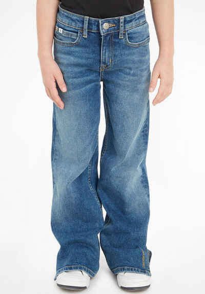 Calvin Klein Джинси Stretch-Jeans HR WIDE LEG MID BLUE