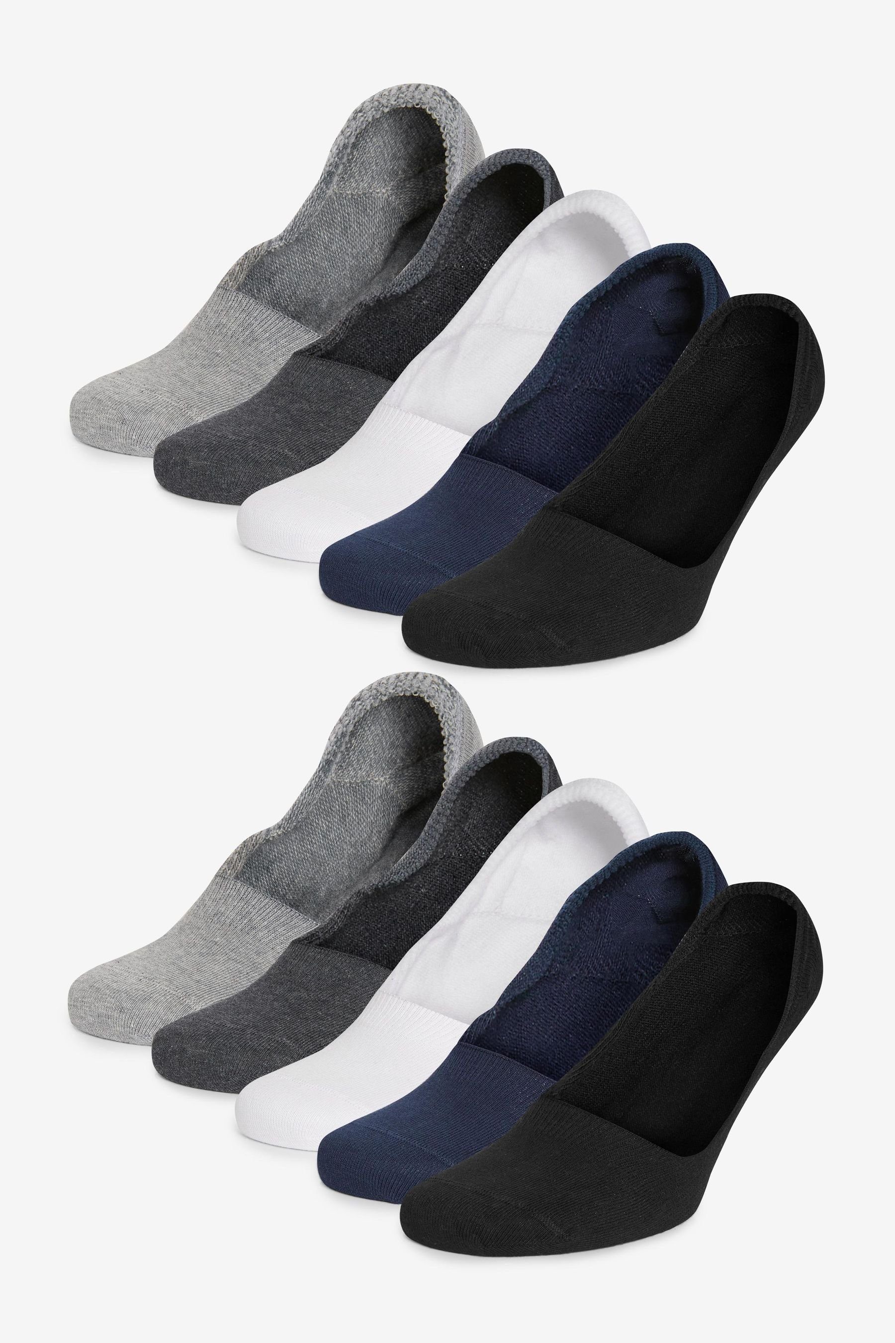 Next Füßlinge Unsichtbare Socken (10-Paar) Multi