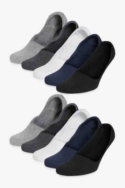 Next Füßlinge 10 x Unsichtbare Socken (10-Paar)