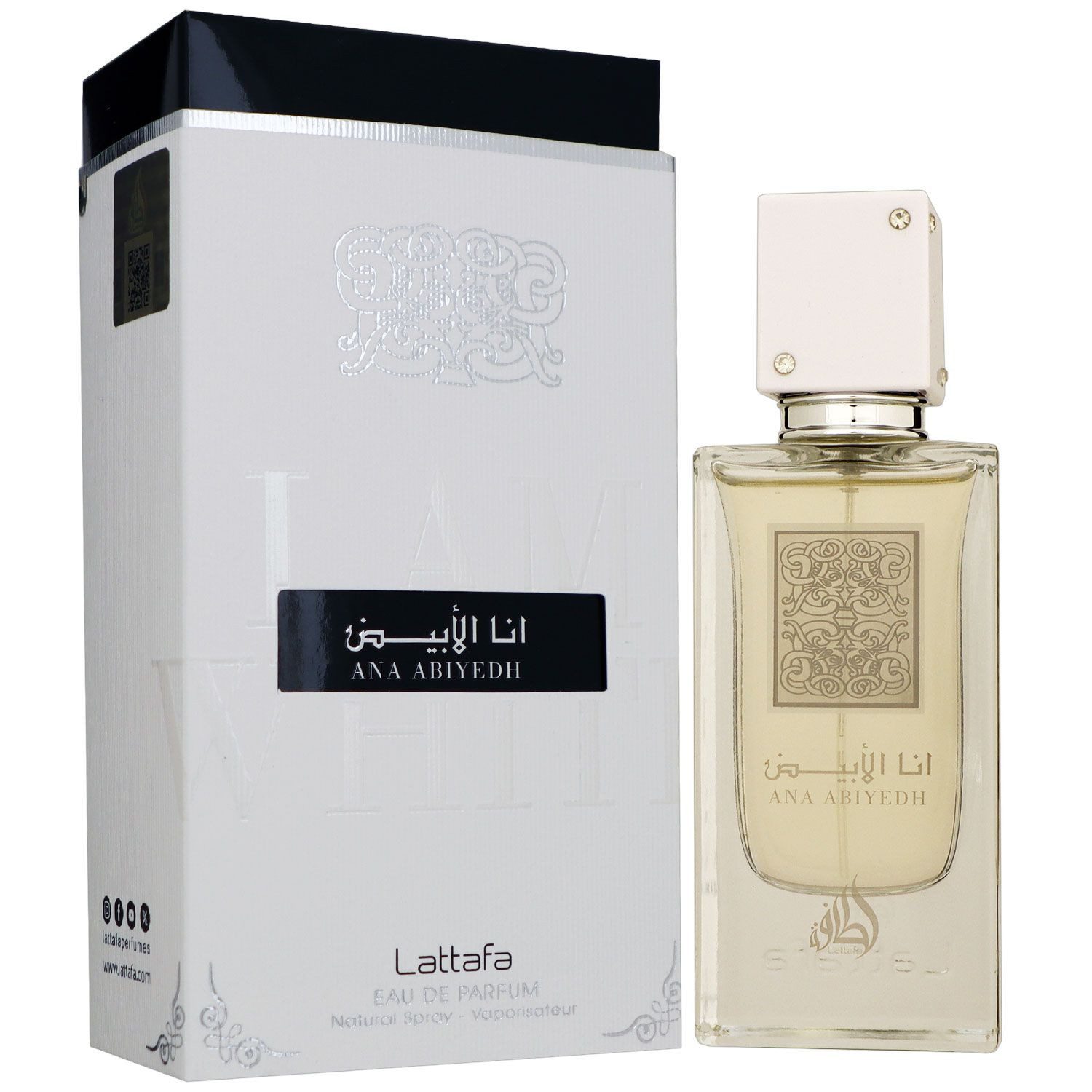 Lattafa Eau de Parfum Ana Abiyedh 60 ml