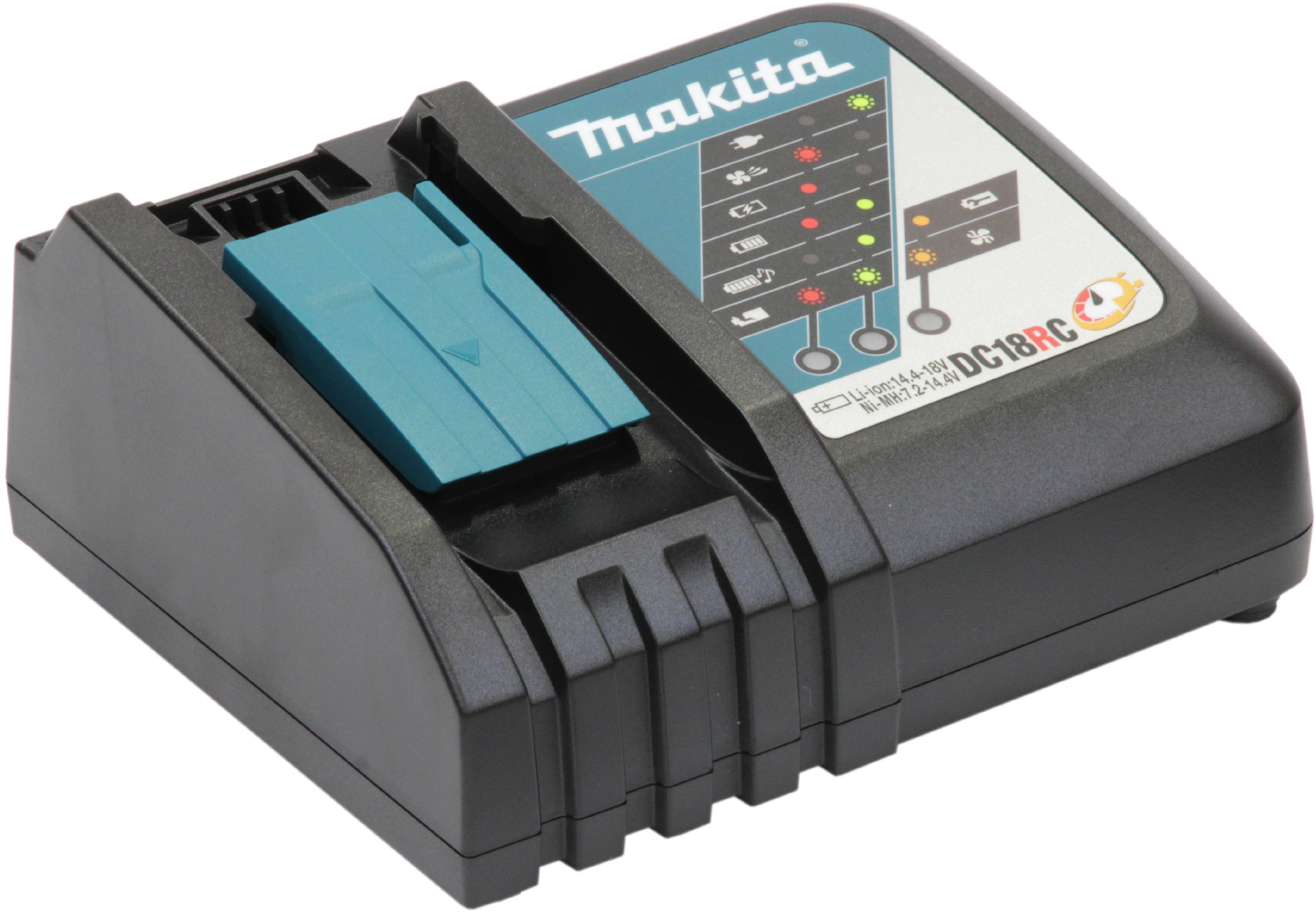 Makita Akku-Bohrschrauber DDF492RTJ, (Set), inkl. 2 Akkus und Ladegerät