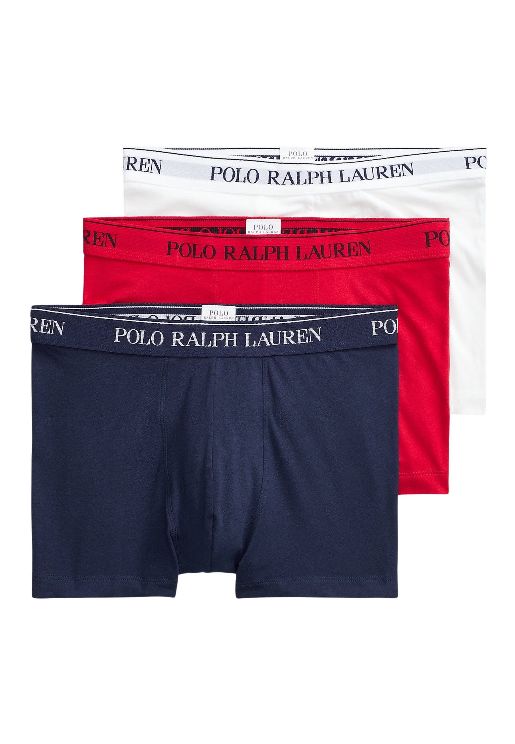 Polo Ralph Lauren Ralph Basic (3-St) Trunks Boxershorts Dreierpack Lauren Boxershorts rot