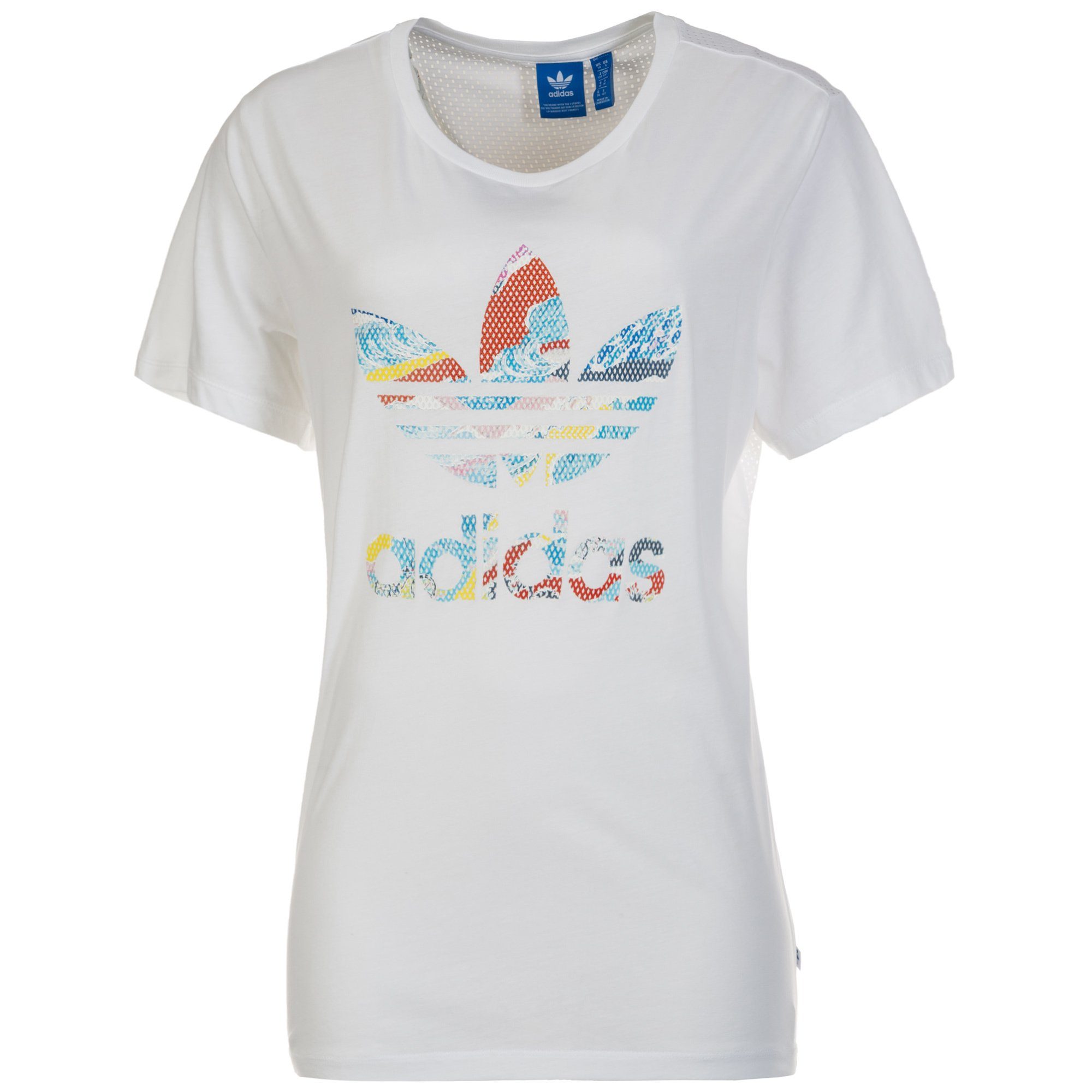 adidas damen t-shirt boyfriend trefoil adidas damen t-shirt boyfriend trefoil