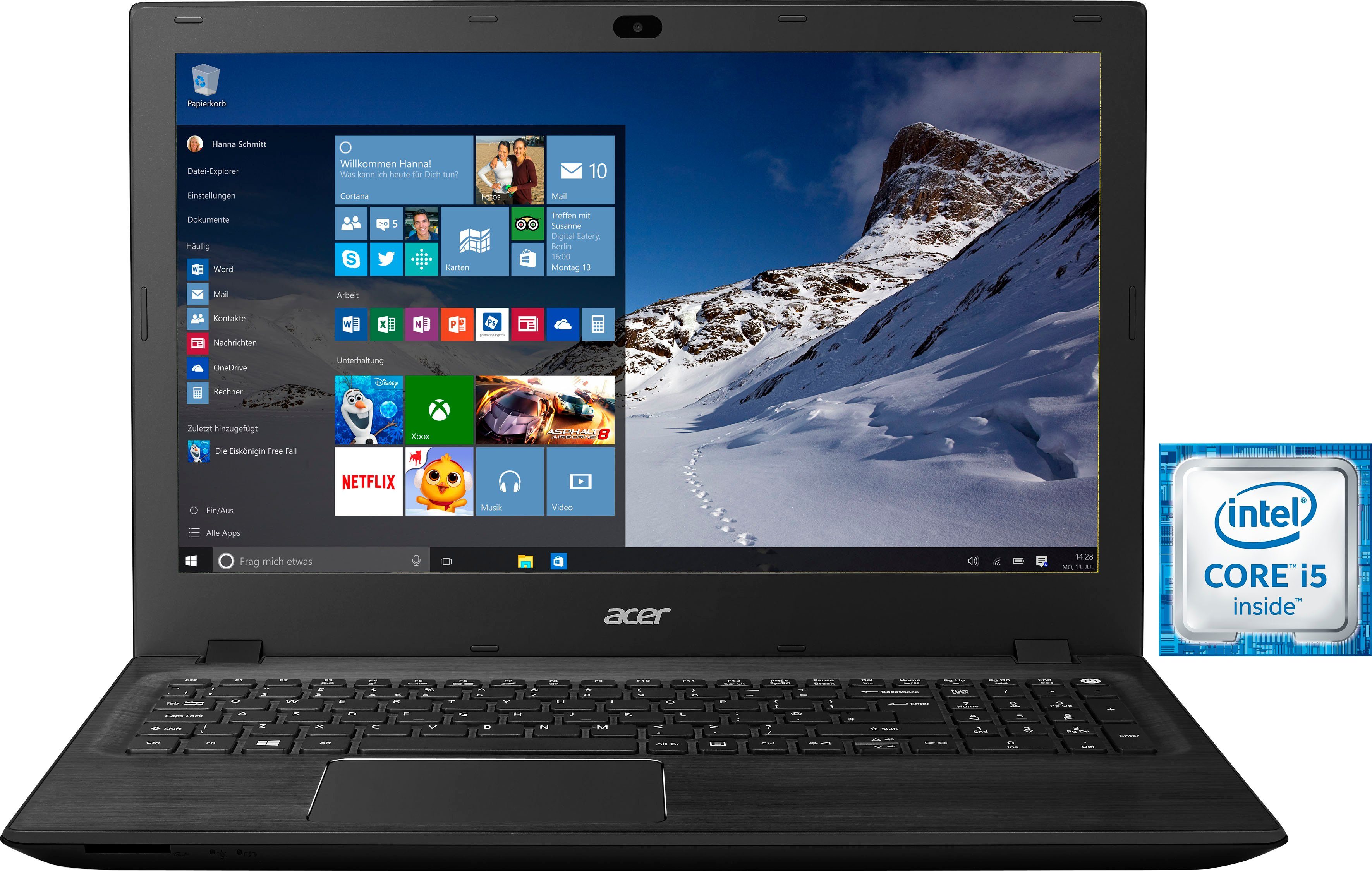 Acer Aspire F5-771G-58P2 Notebook, Intel® Core™ i5, 43,9 cm (17,3 Zoll ...