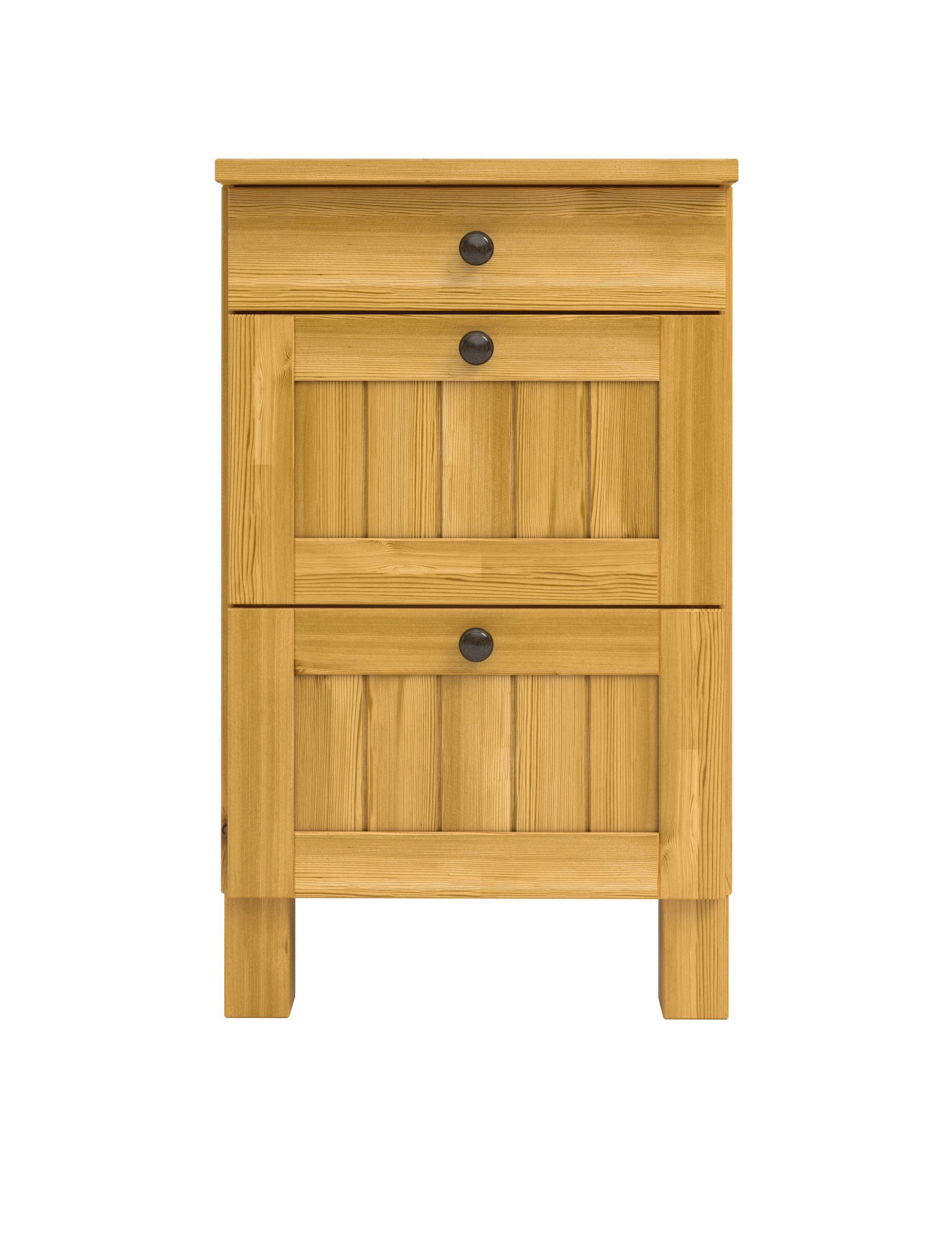 Home affaire Unterschrank Alby2 Mit Metallgriffen, Breite 50 cm