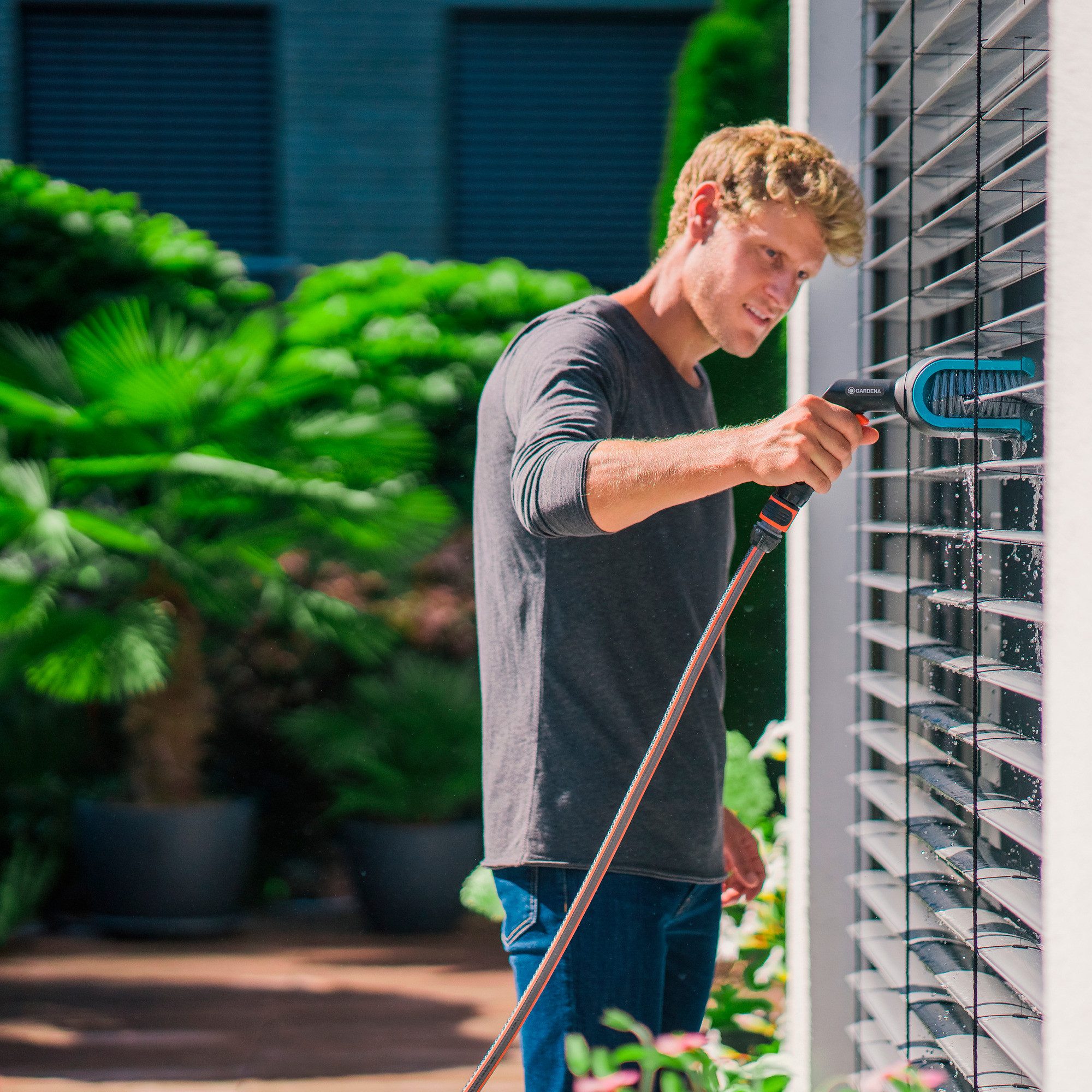 GARDENA Hochdruckreiniger GARDENA Cleansystem Jalousienbürste, Waschbürste