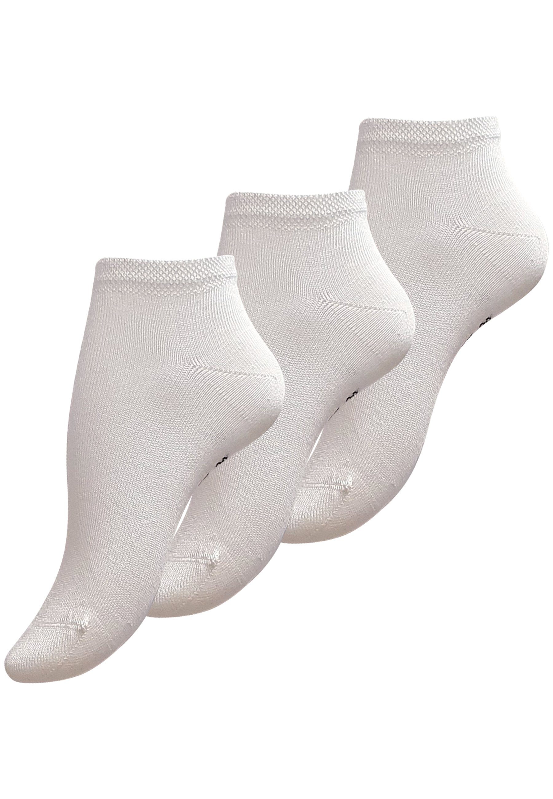 Vincent Creation® Sneakersocken (6-Paar) weich und atmungsaktiv durch Viskose