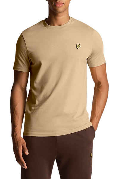 Lyle & Scott T-Shirt Aus 100% Baumwolle Gerader Schnitt