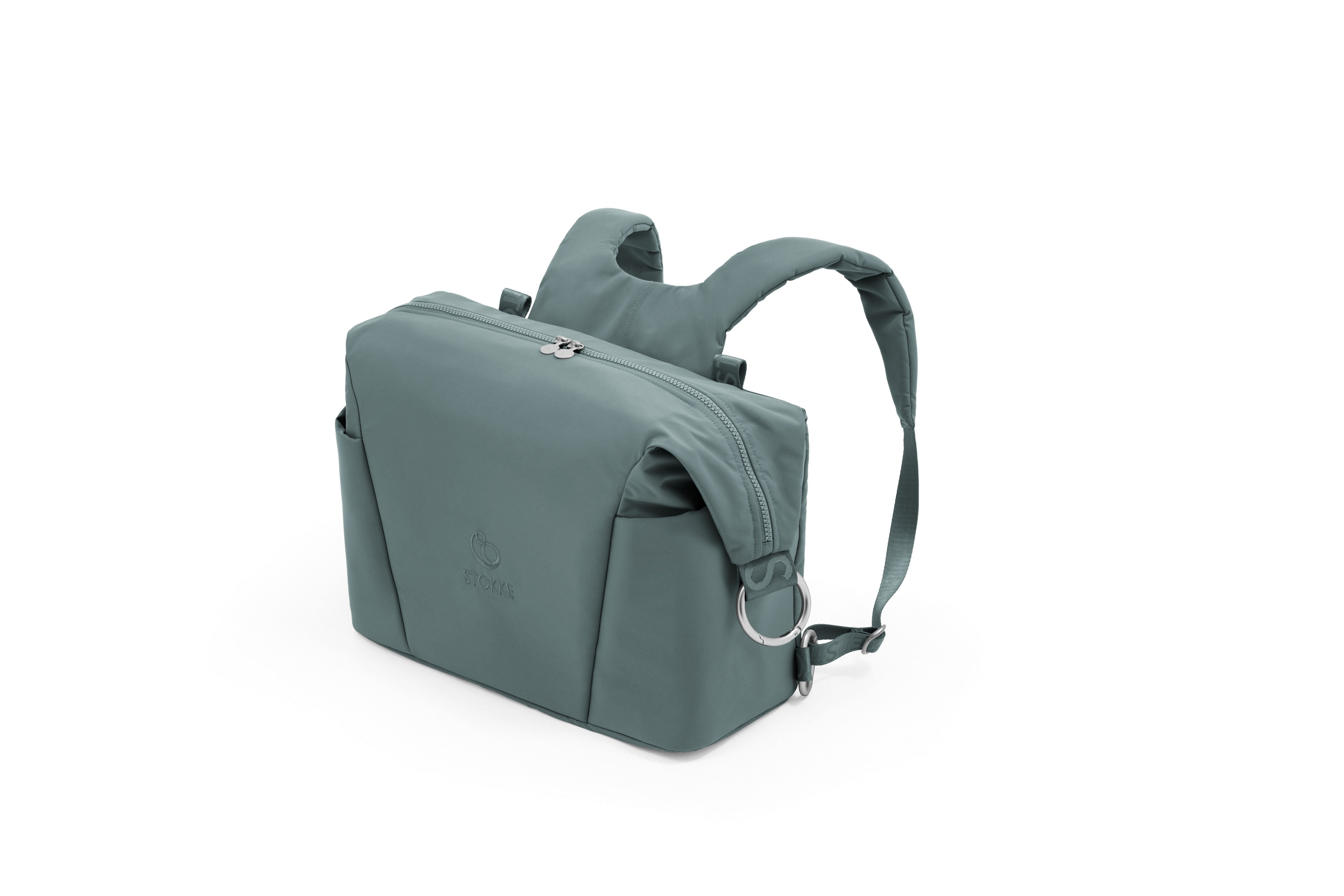 Stokke Wickeltasche Tasche mit zwei Trageoptionen - auch passend für den Xplory X Cool Teal