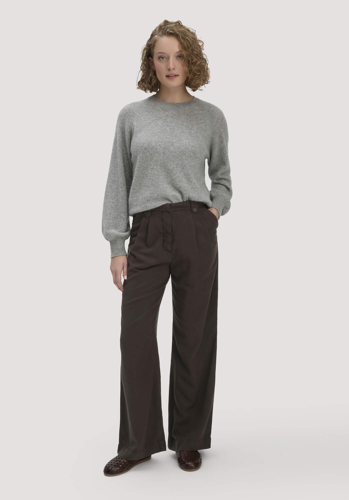 Hessnatur Stoffhose (1-tlg)