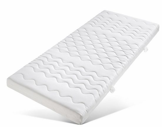 Komfortschaummatratze »Schaumkern-Rollmatratze«, f.a.n. Schlafkomfort, 12 cm hoch, Raumgewicht: 30, Über 90% der Kunden empfehlen diese Matratze
