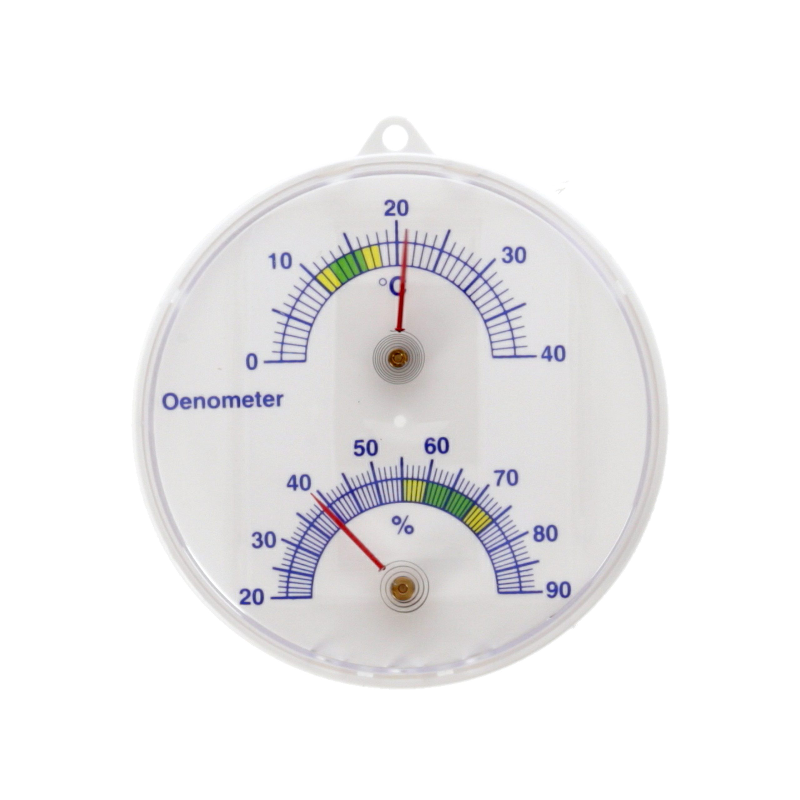 Hygrometer Thermometer Kombigerät für Weinkeller Weintemperaturmesser Weinlager