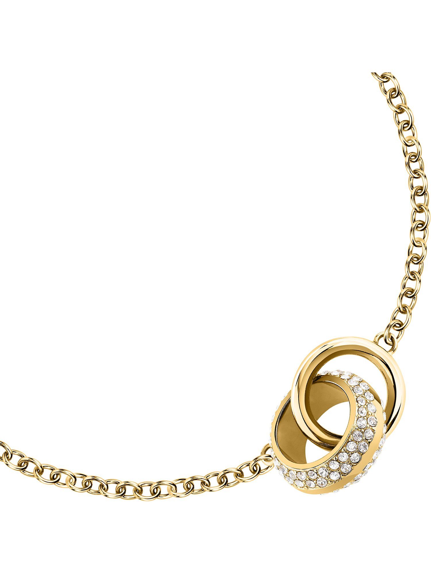 KARL LAGERFELD Armband Karl Lagerfeld Damen-Armband Edelstahl Kristall, Bond Pave