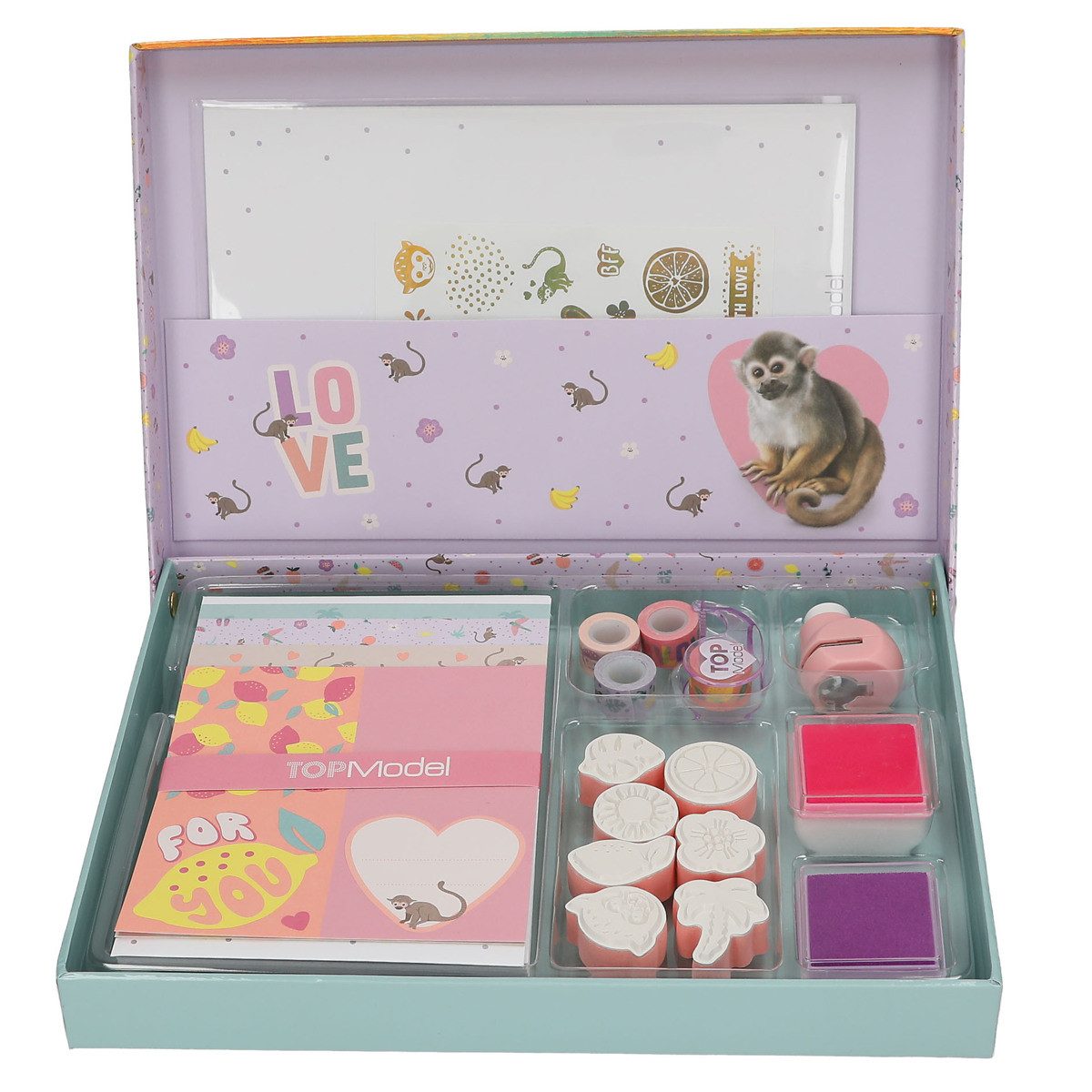 Depesche Freizeittasche DEPESCHE TOPModel Love Letter-Set JUICY