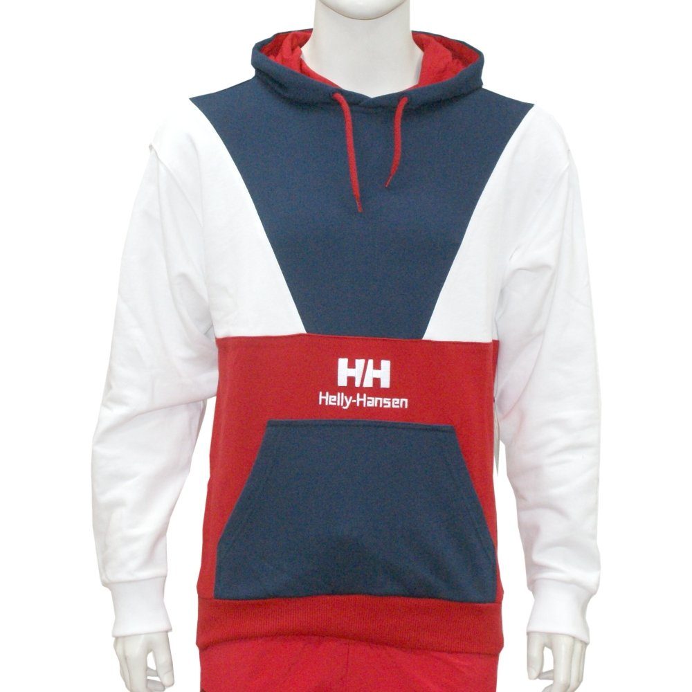 Helly Hansen Hoodie Helly Hansen Urban Retro Hoodie blue/white/red (1-tlg)