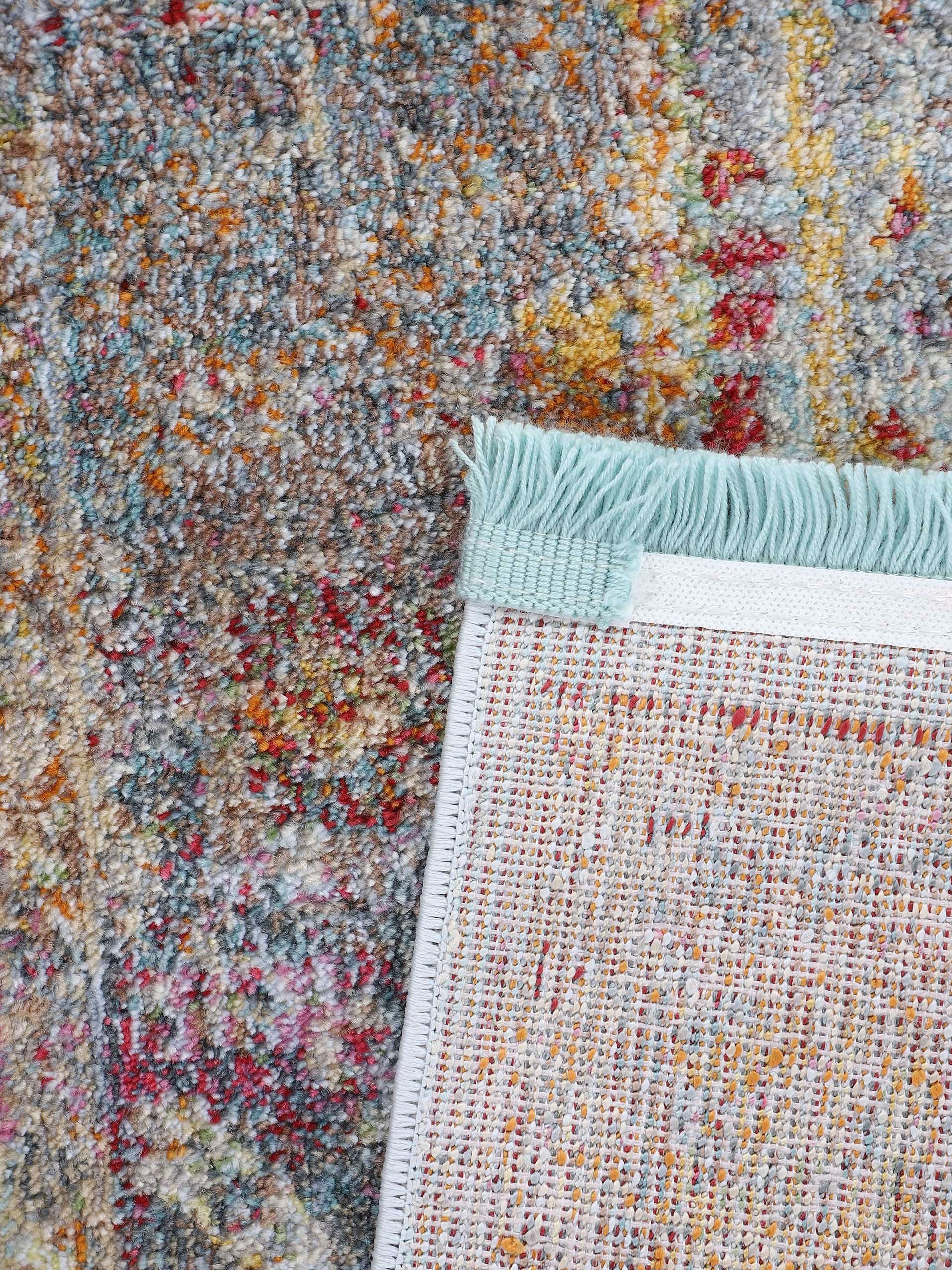 carpetfine Teppich Mala, rechteckig, Höhe: 8 mm, Vintage Look, Wohnzimmer