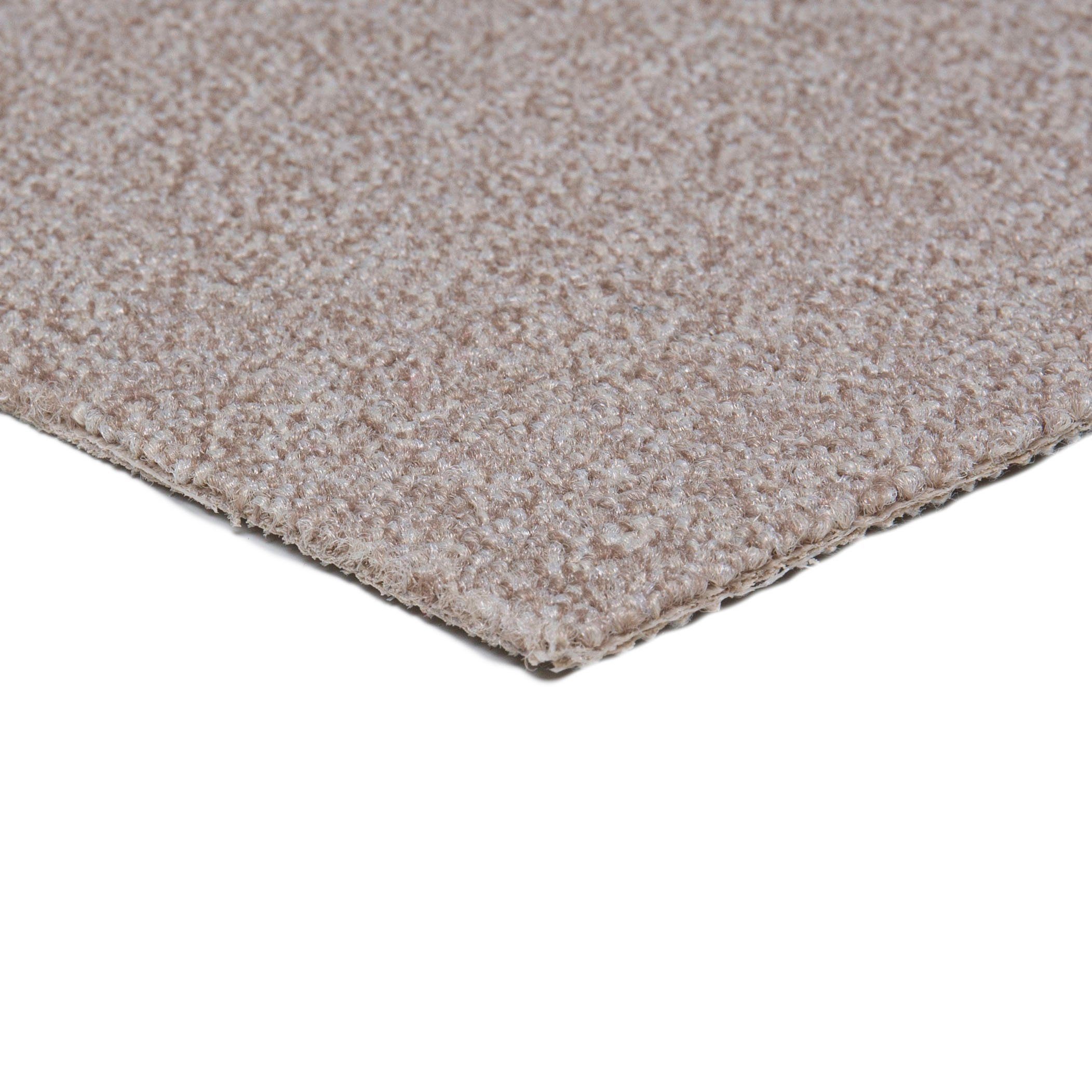 mm, strapazierfähig meliert, Breite Schlinge Coupon rechteckig, oder Matz, sand Teppichboden pflegeleicht 400 6 cm Andiamo, 500 cm, Höhe: &