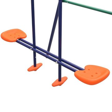 vidaXL Spielhaus Schaukelset mit 4 Sitzen Orange
