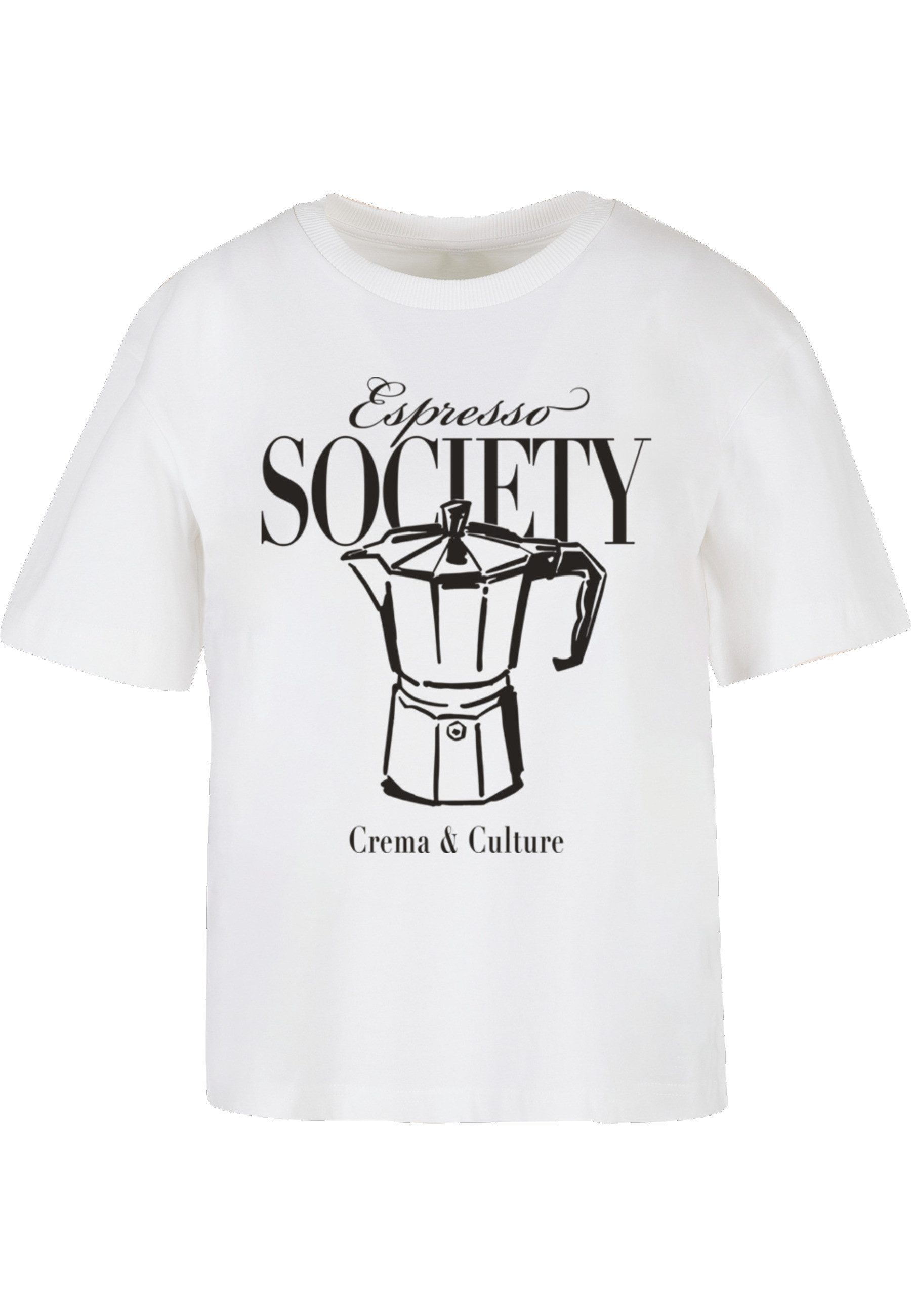 T-Shirt Miss Tee Espresso Society Tee