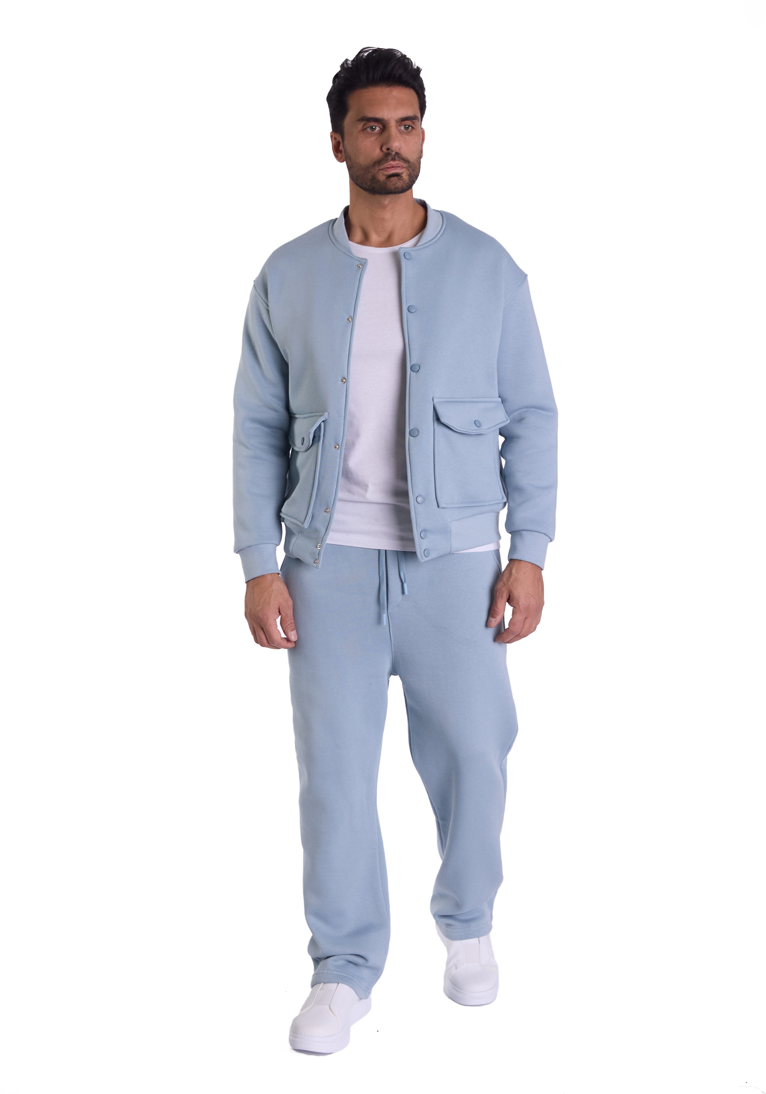 Denim Distriqt Freizeitanzug Lässiger 2 Teiler günstig online kaufen