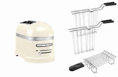 KitchenAid Toaster KitchenAid Paket 2, 2-Scheiben Toaster Artisan 5KMT2204