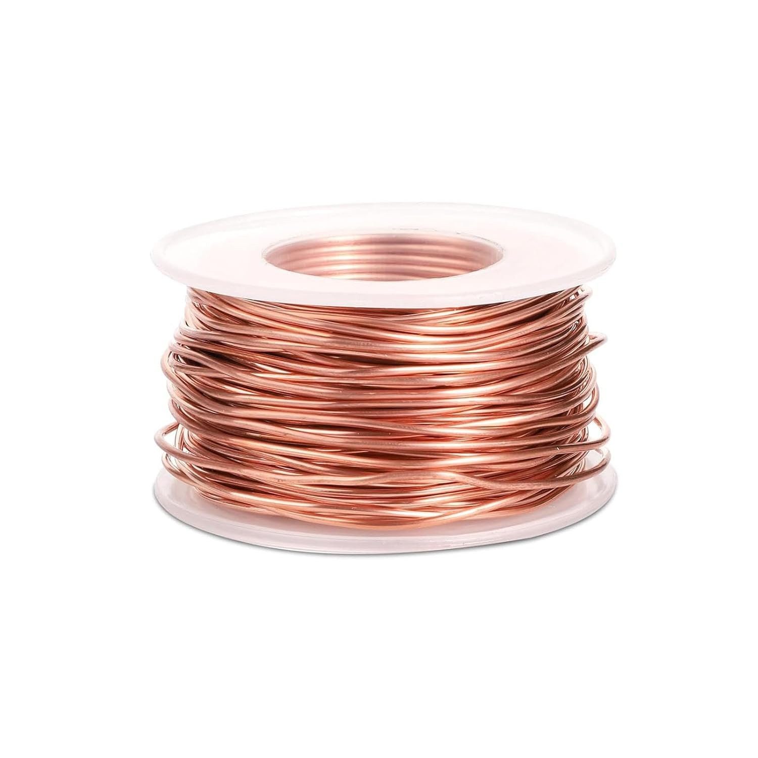 FELIXLEO Bindedraht Kupferdraht 20m Reiner Blankdraht Garten Schneckenschutz Pflanzen, (1St)