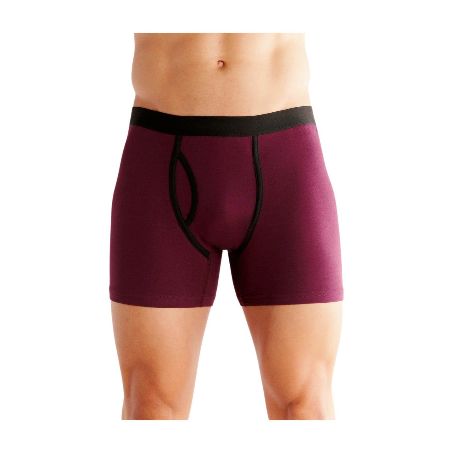 Albero Natur Boxershorts Boxer Shorts Aubergine