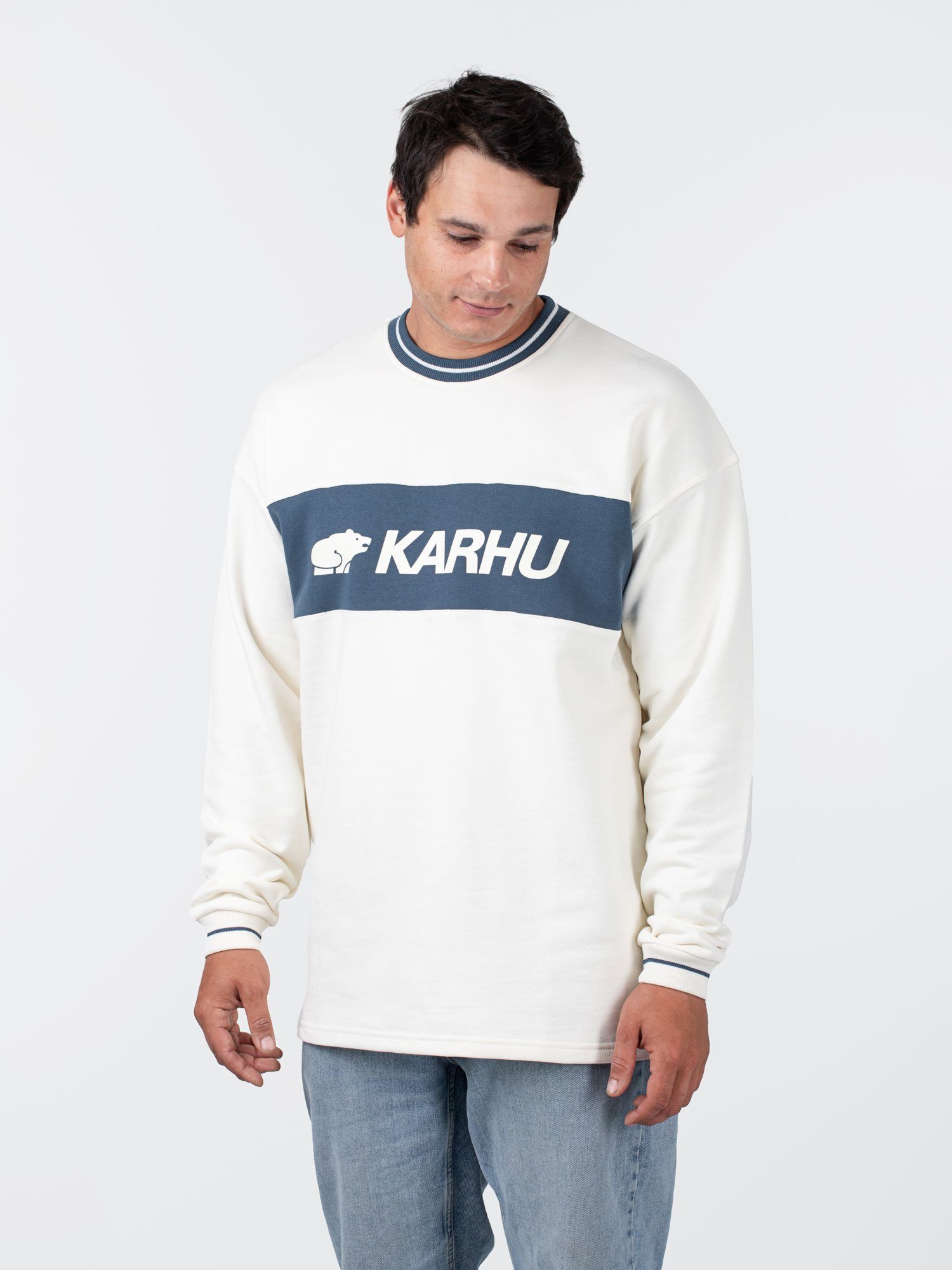 Blocked Karhu Sweatshirt Logo KARHU Sweater