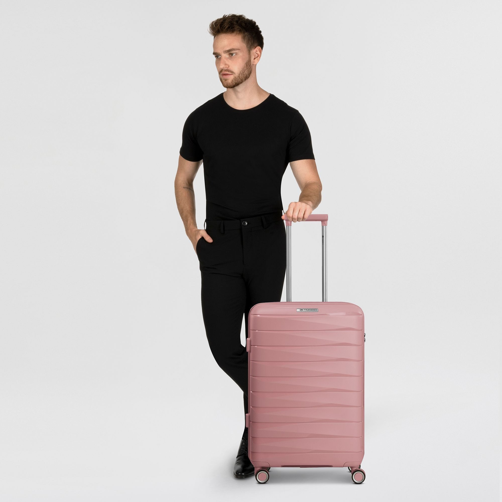 Franky Hartschalen-Trolley London, 4 Rollen, Polypropylen