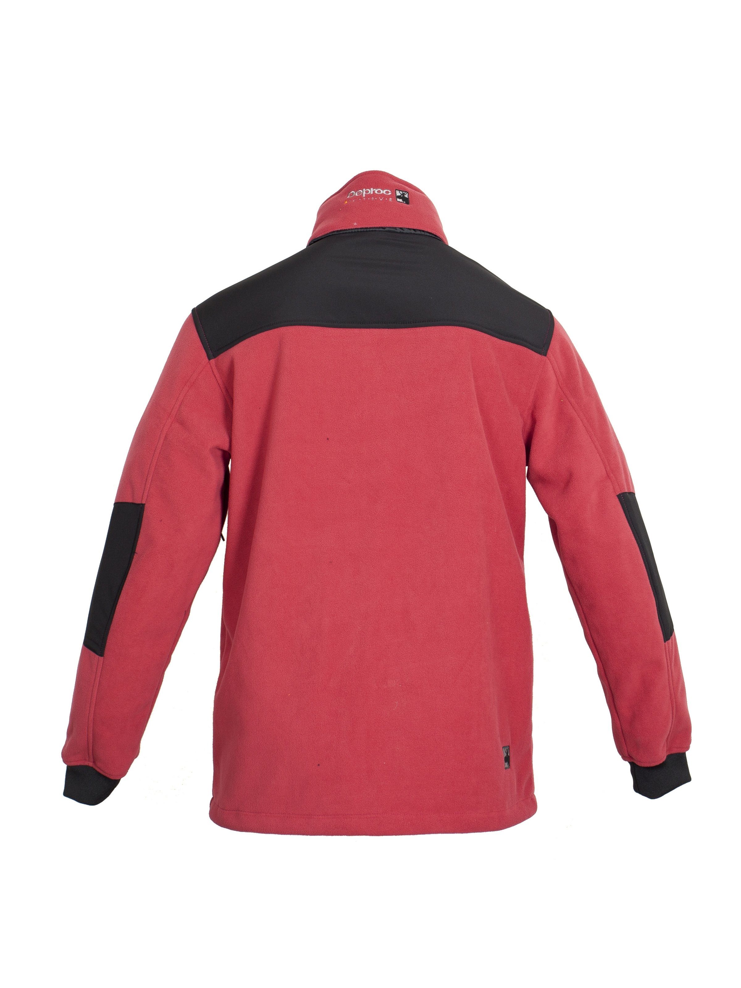 Active Men Fleecejacke dark erhältlich, Membran CANADA Windstopper CS mit DEPROC auch atmungsaktiver in Großen Größen NEW chilli