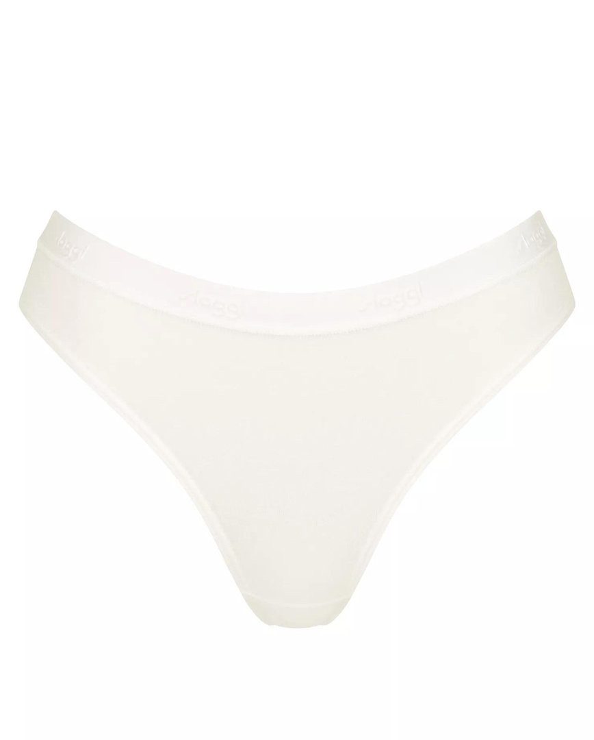 sloggi Slip Go Casual High Leg (5er Vorteilspack) Superweiche, Core-Spun Bio Baumwolle