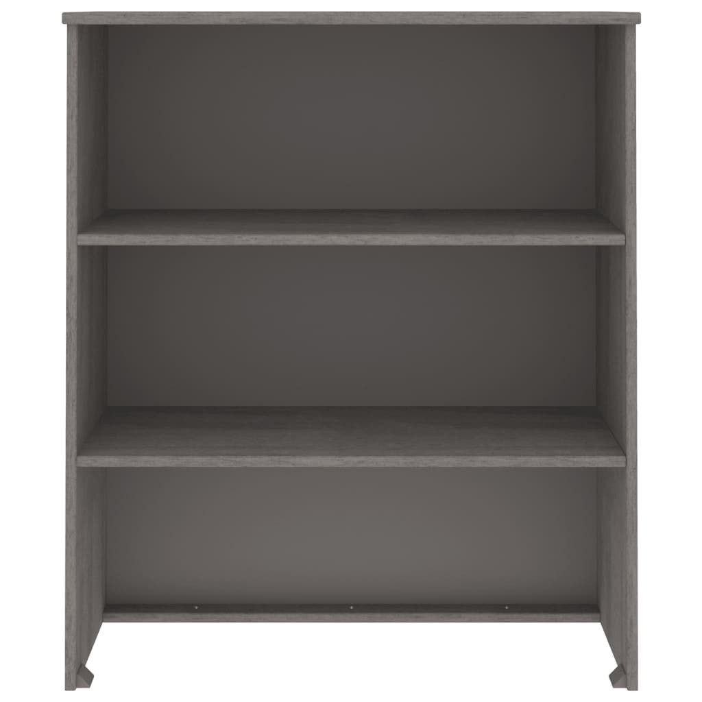 vidaXL Highboard Highboard-Oberteil HAMAR Hellgrau 85x35x100 günstig online kaufen
