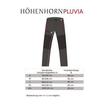 Höhenhorn Regenhose Pluvia Herren Regenhose Wasserdichte Atmungsaktive mit Transportbeutel